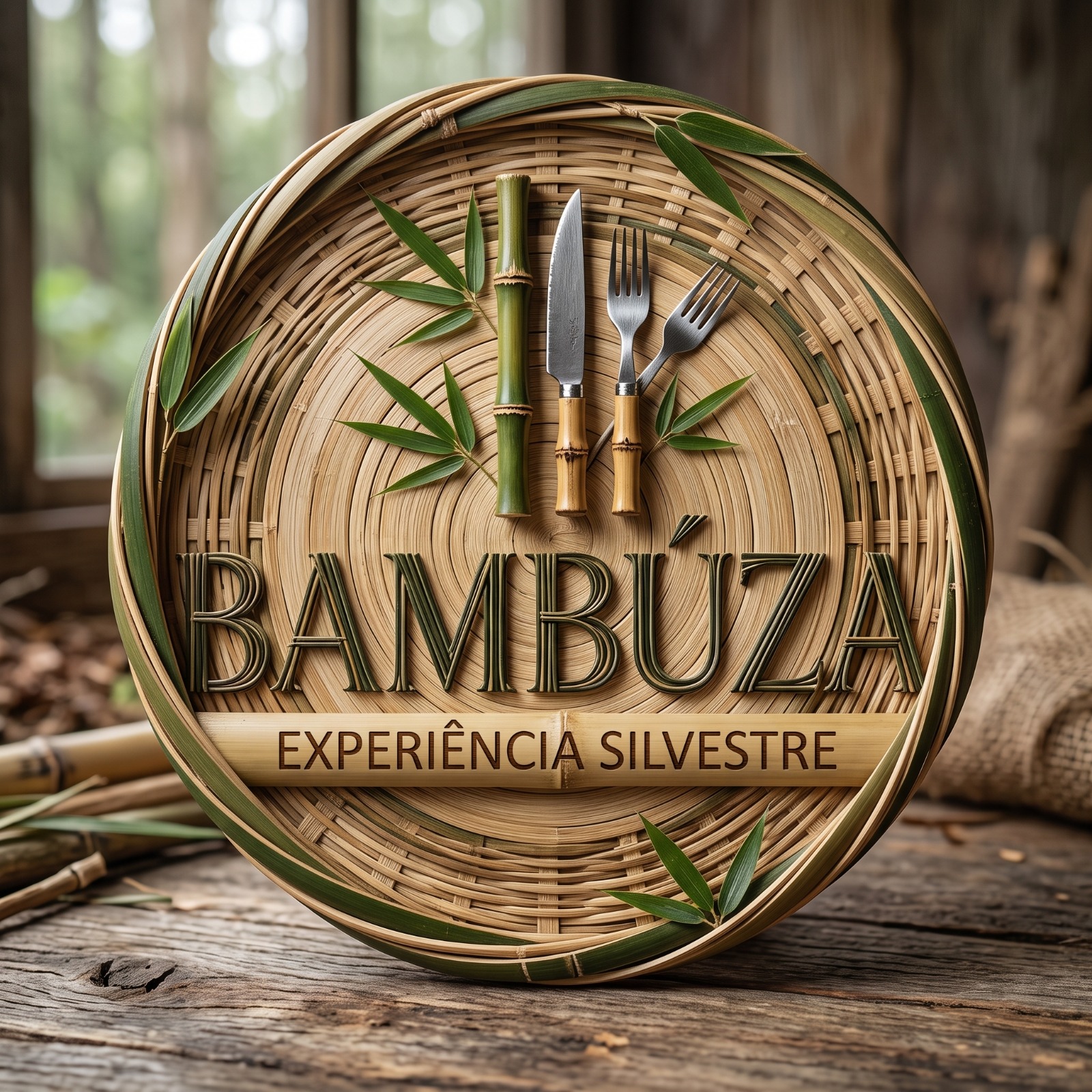 Logo Bambúza — Experiência Silvestre